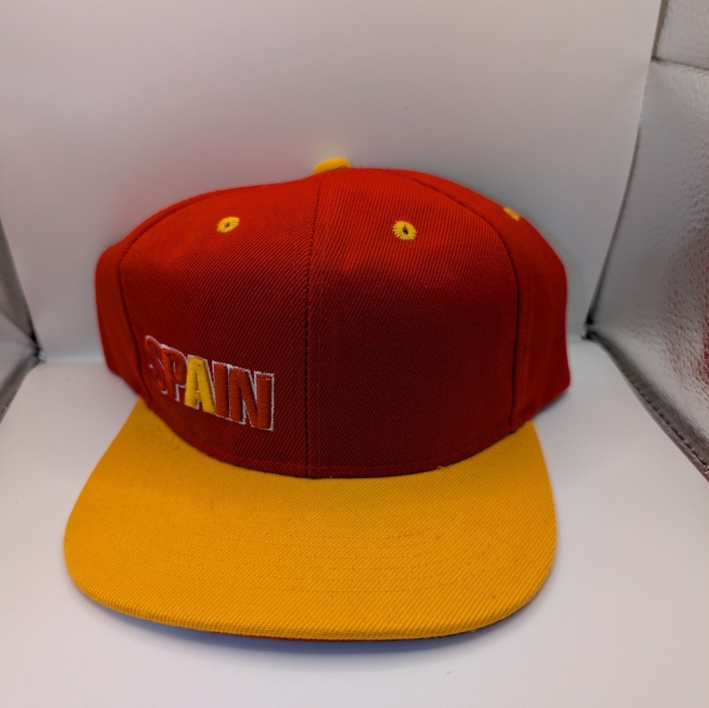 Spain Kids Cap - Red and Yellow